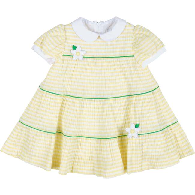 Stripe Dress With Flowers