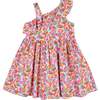 Leaf Print One Shoulder Dress - Dresses - 1 - thumbnail