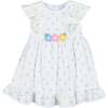 Textured Lawn Floral Printed Dress With Flowers - Dresses - 1 - thumbnail