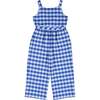 Plaid Seersucker Jumpsuit - Rompers - 1 - thumbnail