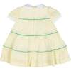 Stripe Dress With Flowers - Dresses - 3
