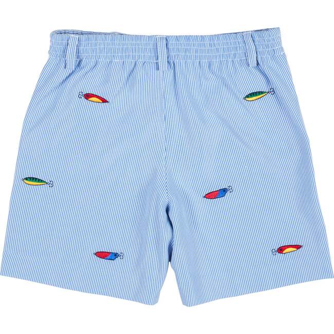 Jr. Cord Short W/Embroidered Fishing Lures - Shorts - 4