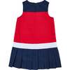 Finewale Pique Dress With Bow - Dresses - 3