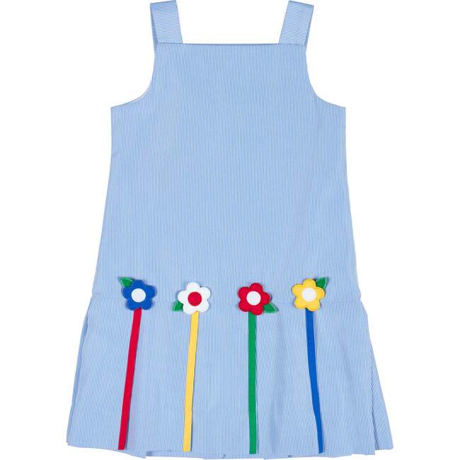 Junior Cord Dress With Flowers