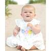 Textured Lawn Floral Printed Dress With Flowers and Bloomer - Dresses - 2