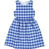 Plaid Seersucker Dress w/ Side Cut-Out - Dresses - 1 - thumbnail