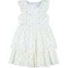 Printed Floral Dress With Ruffles - Dresses - 1 - thumbnail