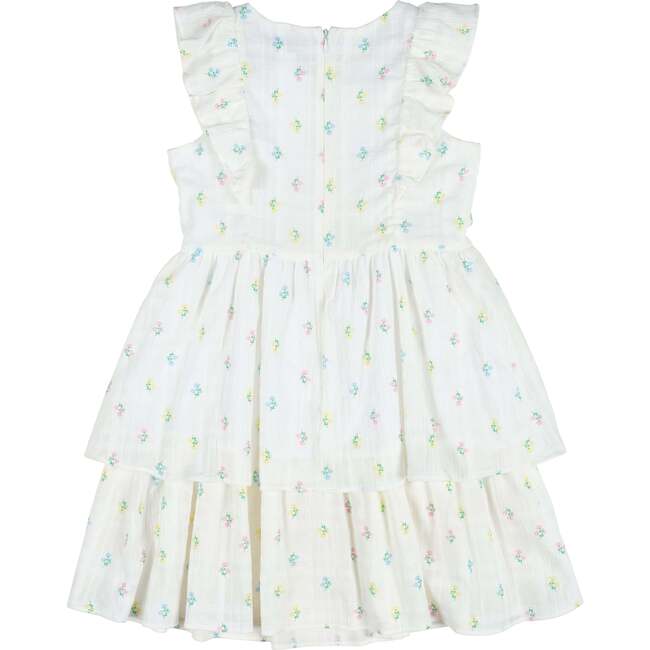 Printed Floral Dress With Ruffles - Dresses - 3