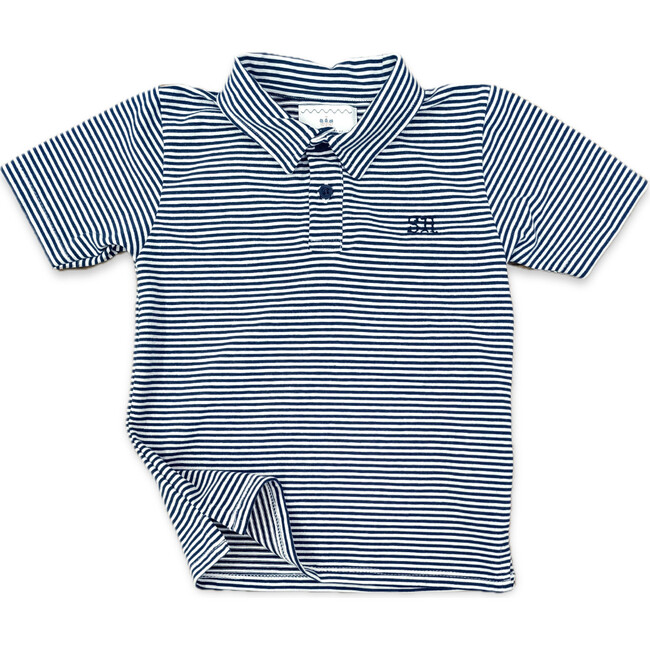Banks Polo, Navy Stripe