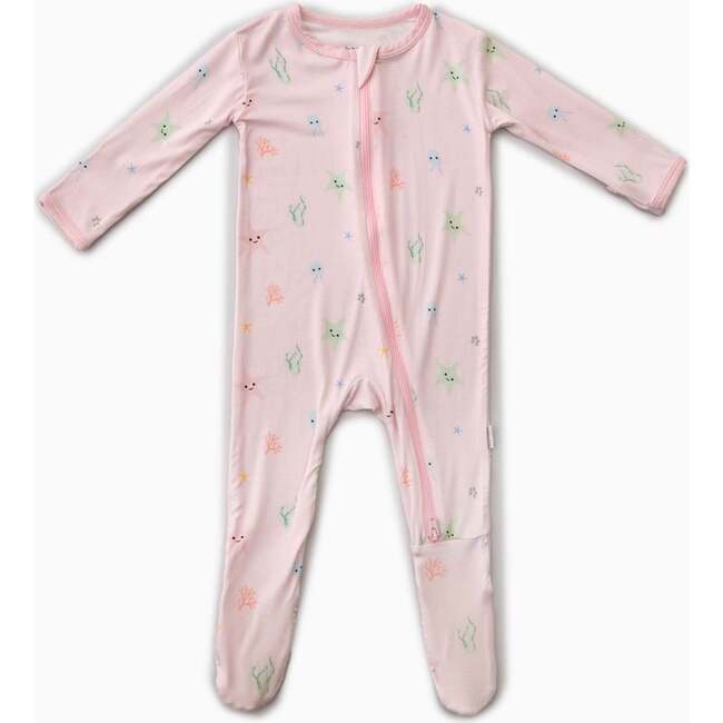 Zippered Footie, Starfish