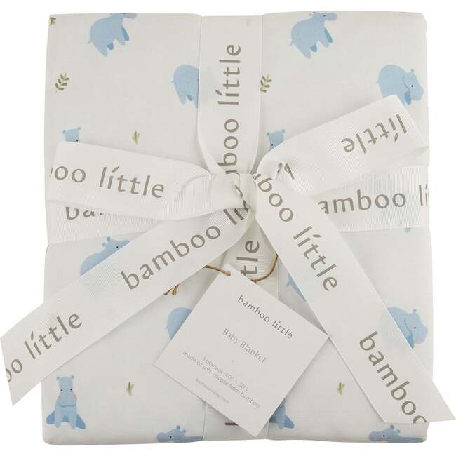 Baby Blanket, Hippo - Blankets - 1