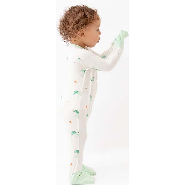 Convertible Romper, Turtle - Rompers - 3