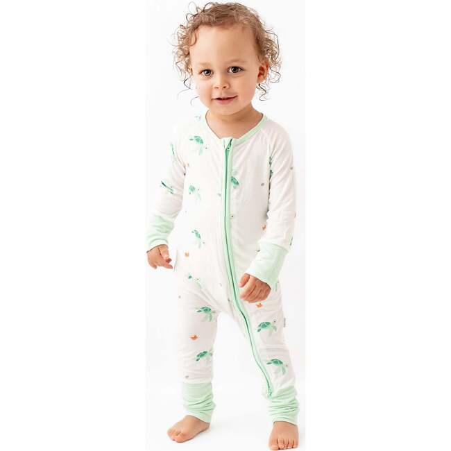 Convertible Romper, Turtle - Rompers - 4