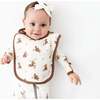 Bib Set, Hippo & Monkey - Bibs - 6