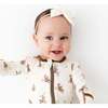 Zippered Footie, Monkey - Footie Pajamas - 2