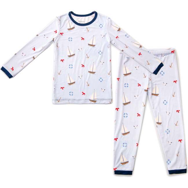 Pajama Set, Sailboats