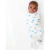 Swaddle Set, Hippo & Monkey - Swaddles - 4