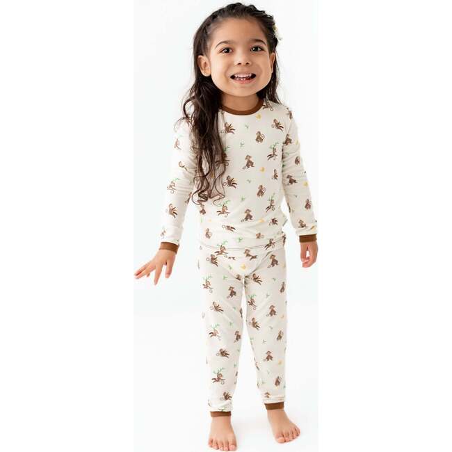 Pajama Set, Monkey - Pajamas - 3