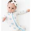 Zippered Footie, Hippo - Footie Pajamas - 2