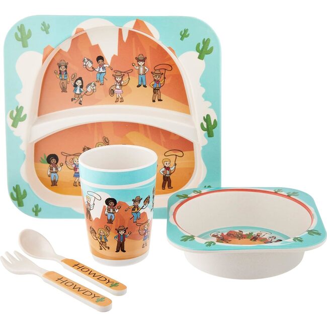 Western Collection 5-Piece Set, Brown
