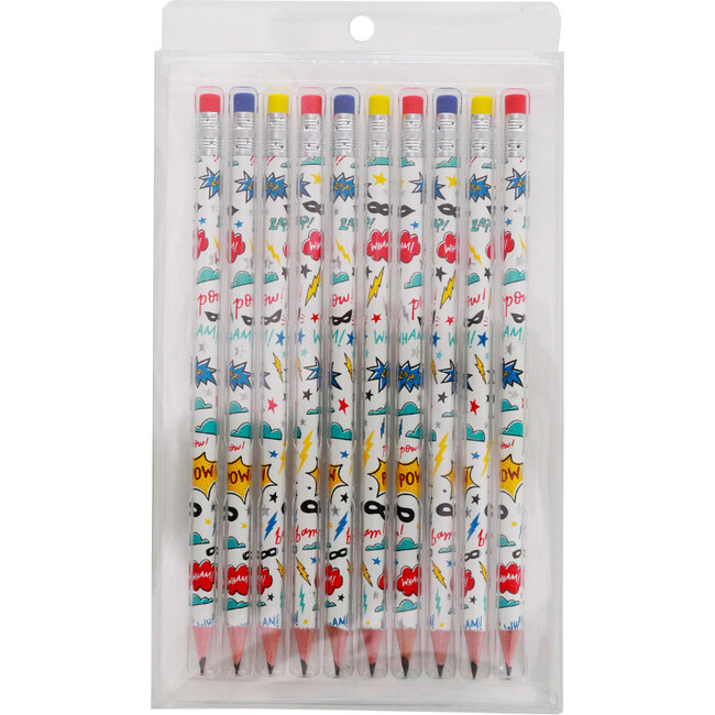 Superhero Pencil Set
