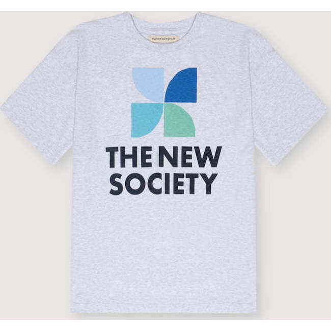 Mykonos T-shirt Grey Melange Grey