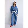 Micenas Woman Pant Mid Blue Denim Blue - Pants - 3