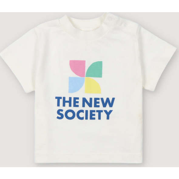 Mykonos Baby T-shirt Coconut White