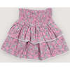 Melina Skirt Peony Hibiscus Print - Skirts - 1 - thumbnail