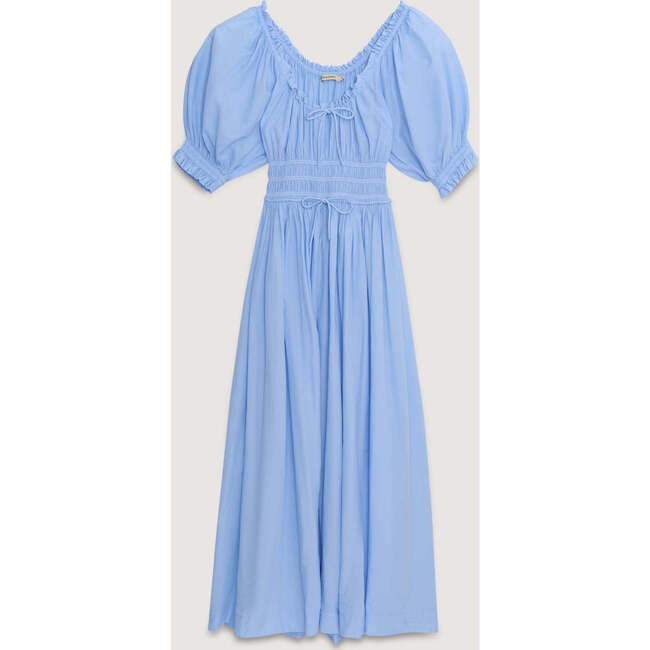 Eleni Woman Dress Powder Blue Blue