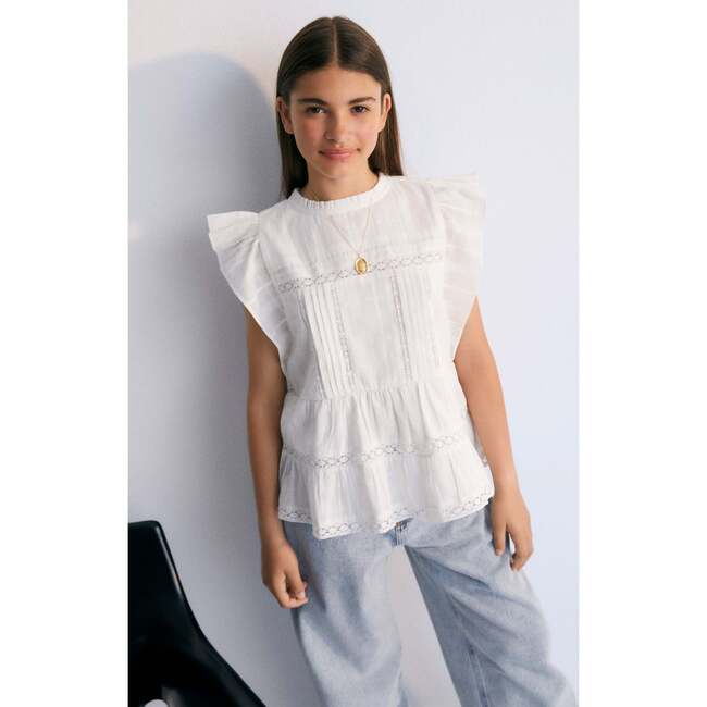 Corfu Blouse White White - Blouses - 2