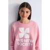 Mykonos Sweatshirt Hibiscus Pink - Sweatshirts - 4