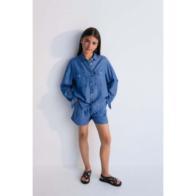 Ophelia Teen Short Blue