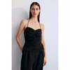 Eros Woman Top Caviar Black - Blouses - 2