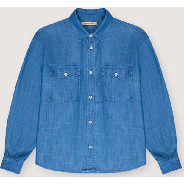 Ophelia Teen Shirt Powder Blue Blue