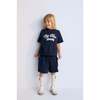 Pylos Bermuda Navy Navy - Swim Trunks - 1 - thumbnail