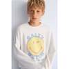 Smiley Sweater Salty Water SmileyWorld® White - Sweatshirts - 2