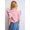 Spyros Blouse Hibiscus Pink - Blouses - 3