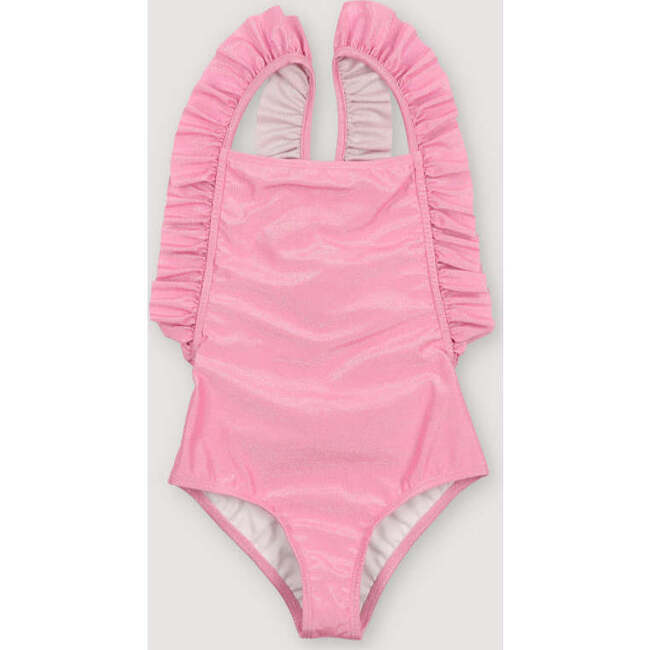 Swimsuit Girl Hibiscus Pink