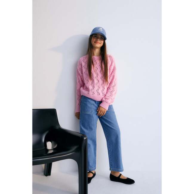Sifnos Jumper Hibiscus Pink - Sweaters - 3