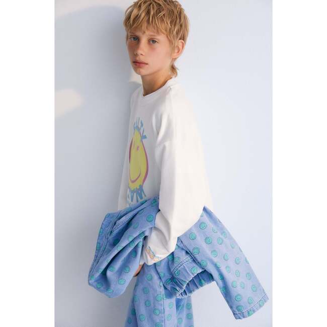 Smiley Sweater Salty Water SmileyWorld® White - Sweatshirts - 4