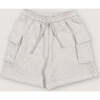 Pylos Bermuda Grey Melange Grey - Swim Trunks - 1 - thumbnail
