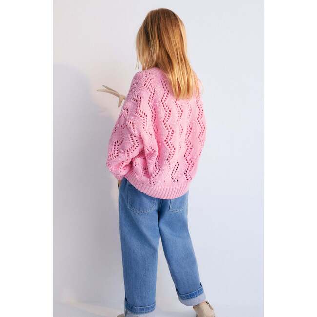 Sifnos Jumper Hibiscus Pink - Sweaters - 5
