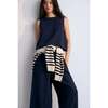 Hera Woman Palazzo Navy - Pants - 4