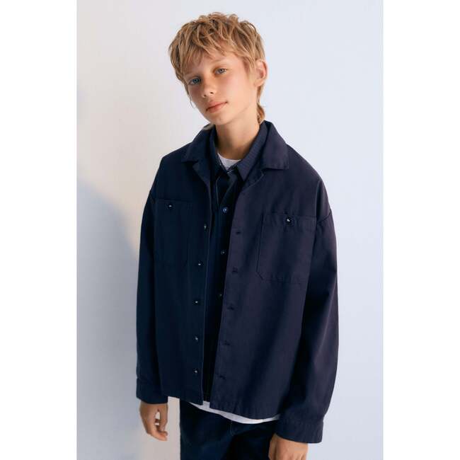 Rodas Overshirt Navy - Shirts - 5