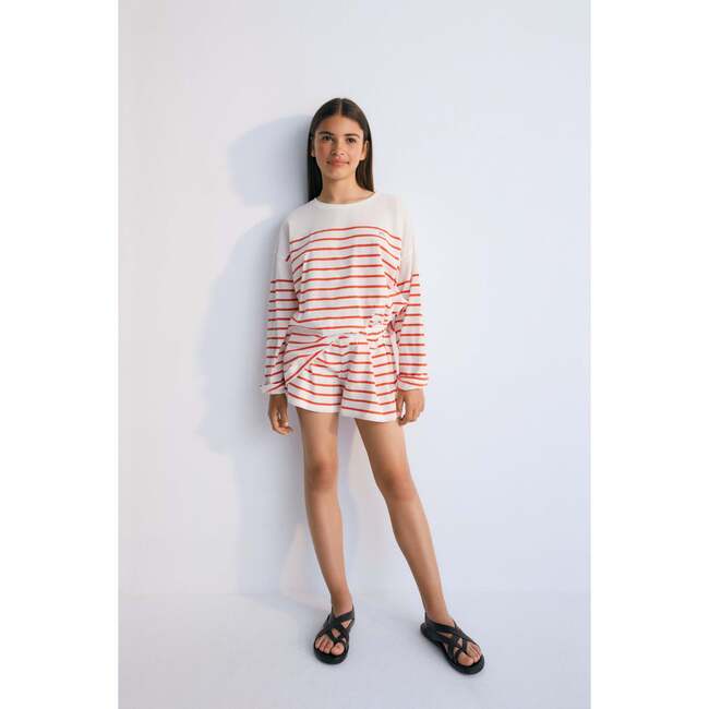 Komotini Short Chili White - Shorts - 3