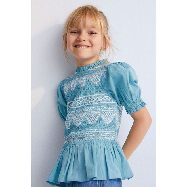 Tinos Blouse Blue - Blouses - 2