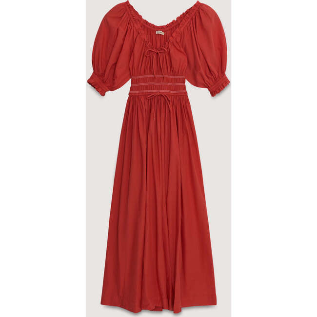 Eleni Woman Dress Chili Red