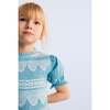 Tinos Blouse Blue - Blouses - 3