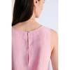 Hera Woman Top Hibiscus Pink - Blouses - 3